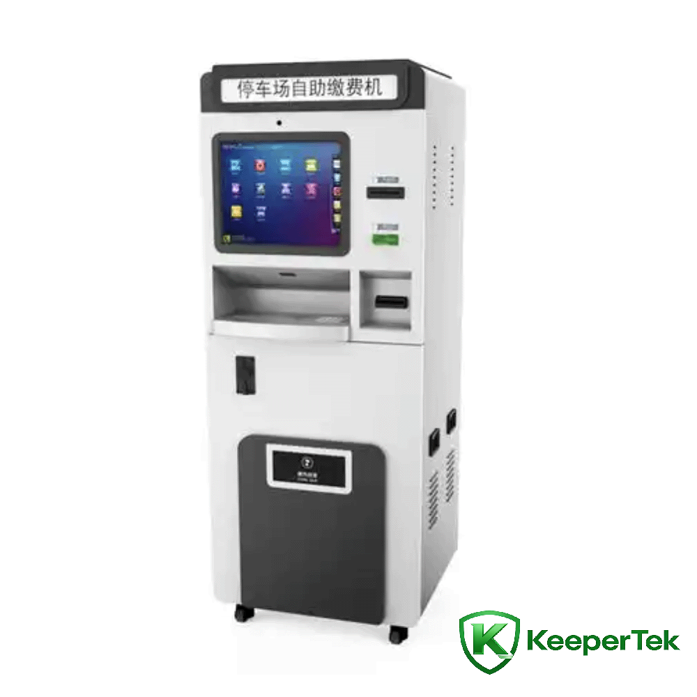 Parkeringsplass selvbetjent betalingsautomat KT-LRP01